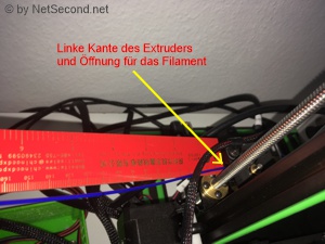 Nullpunkt Extruderkalibrierung