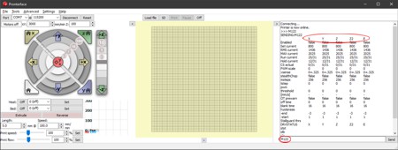 Test der TMC2208 Treiberplatinen.