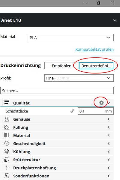 cura3 druckeinrquali1