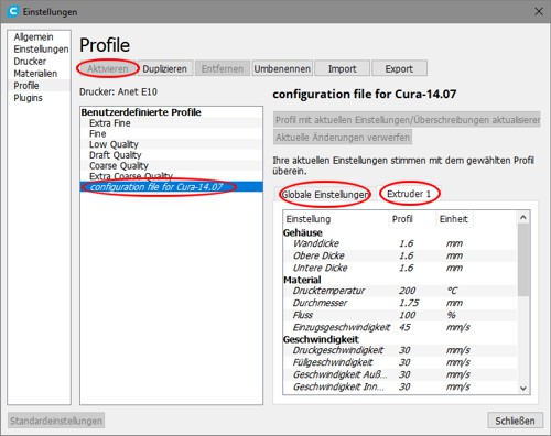 cura3 profilefertig