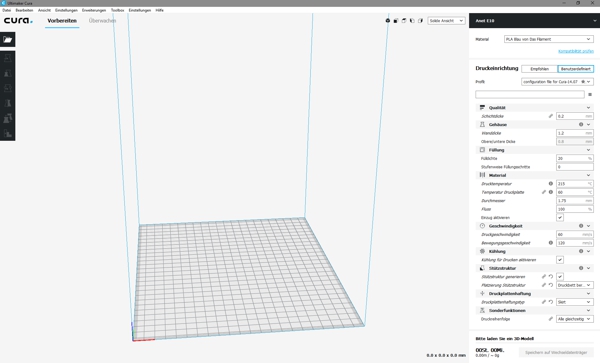 cura3 start